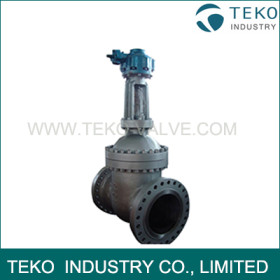 API600 Trim Electric Actuated Industrial Gate Valves