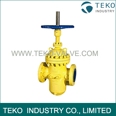 Casting Steel 6 Inch Flat Gate Valve Reliable Zero Leakage Without Throught Conduit Casting Steel 6 Inch Flat Gate Valve Reliable Zero Leakage Without Throught Conduit