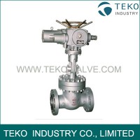 Electric Actuated Flanged End Gate Valve Electric Actuated Flanged End Gate Valve