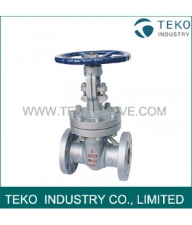 API WCB Metal Seated Flanged End Gate Valve For Power Plant